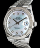 Rolex Datejust II 41 Jubile Quadrante Madreperla Diamanti 126334